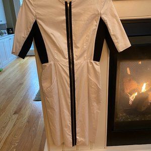 Proenza Schouler Beautiful White and Black Dress Size 6